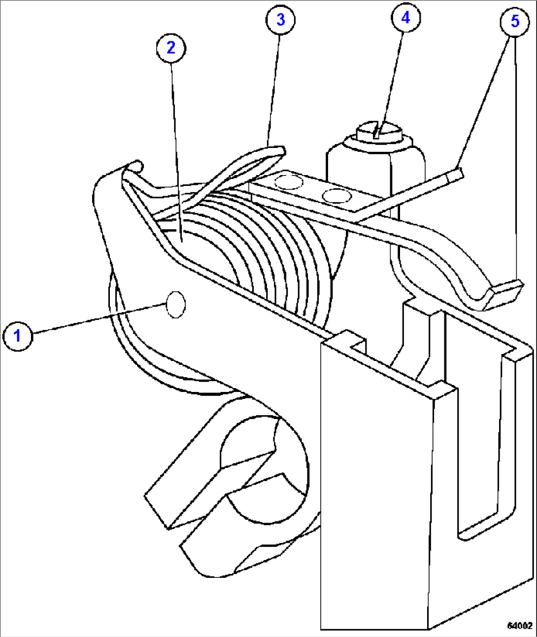 BRUSH HOLDER ASSEMBLY VS8587