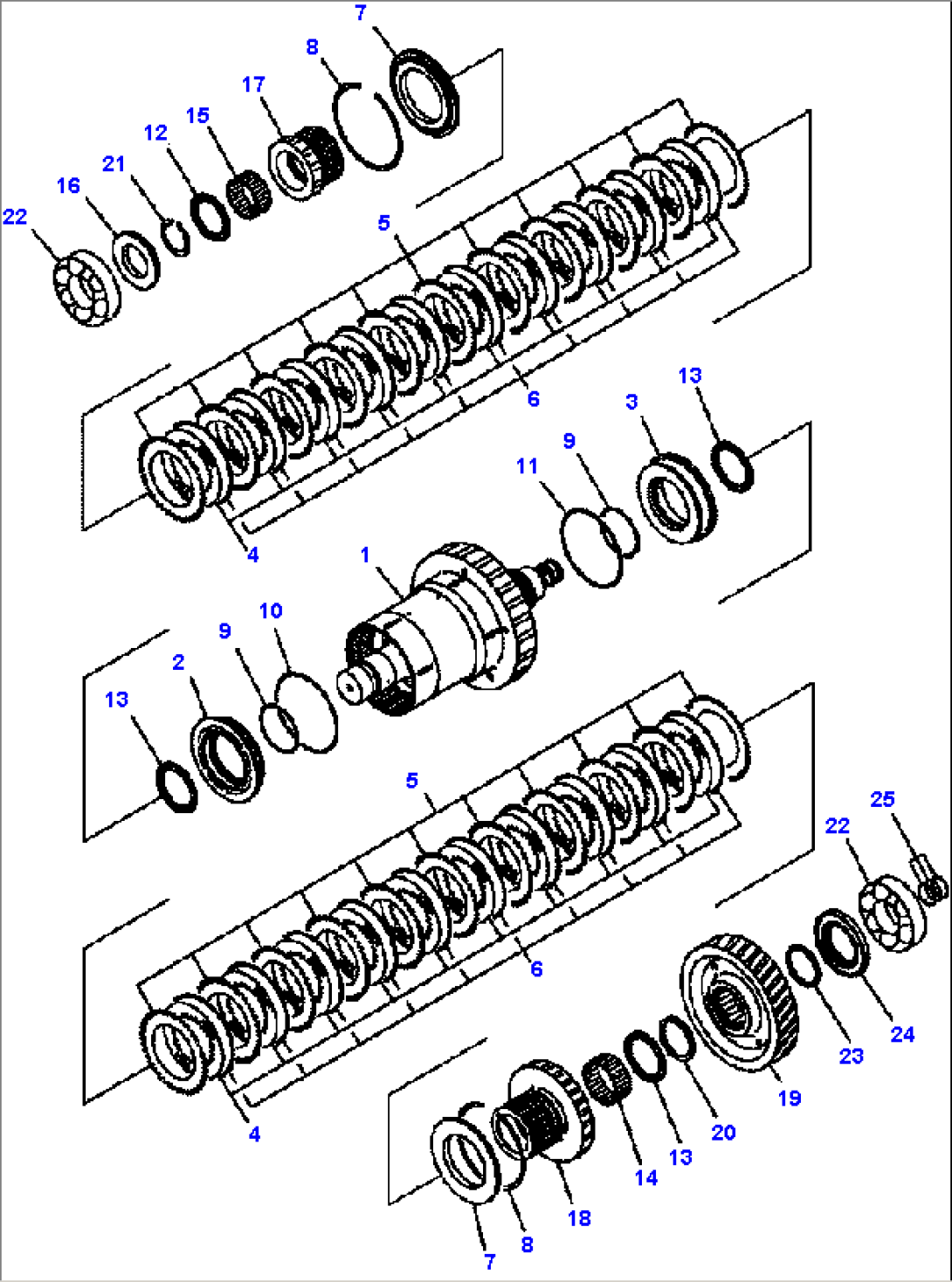 FIG. F3300-54A0A TRANSMISSION - 2ND AND 3RD