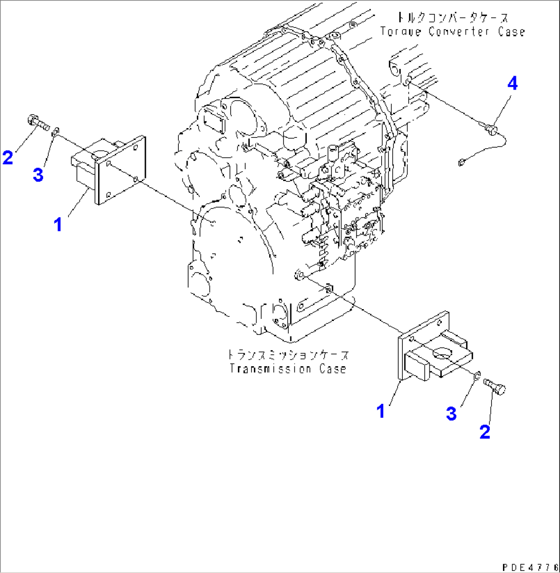 TRANSMISSION ATTACHMENT (FOR EMERGENCY STEERING)
