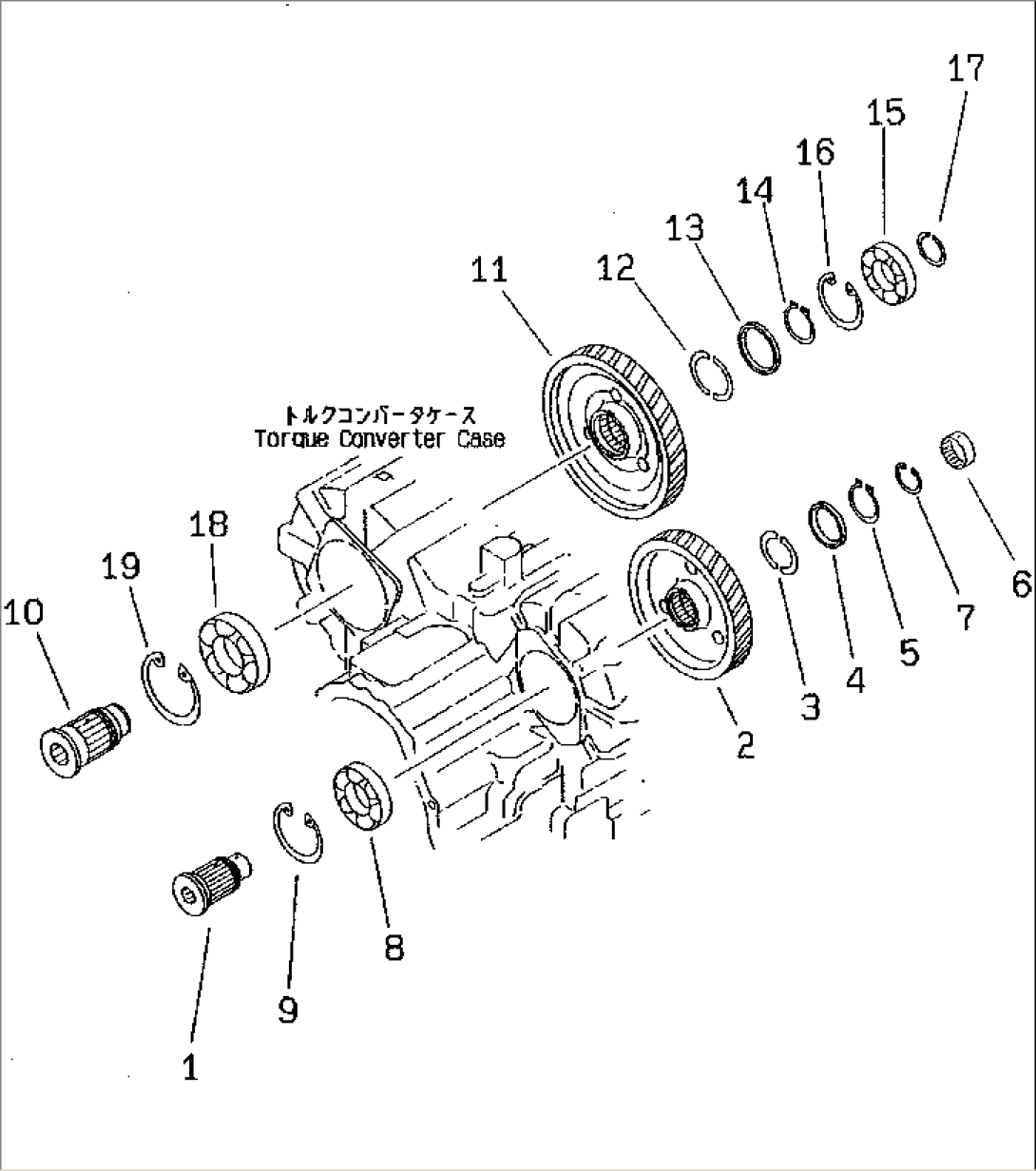 TRANSMISSION (P.T.O.)(#50001-)