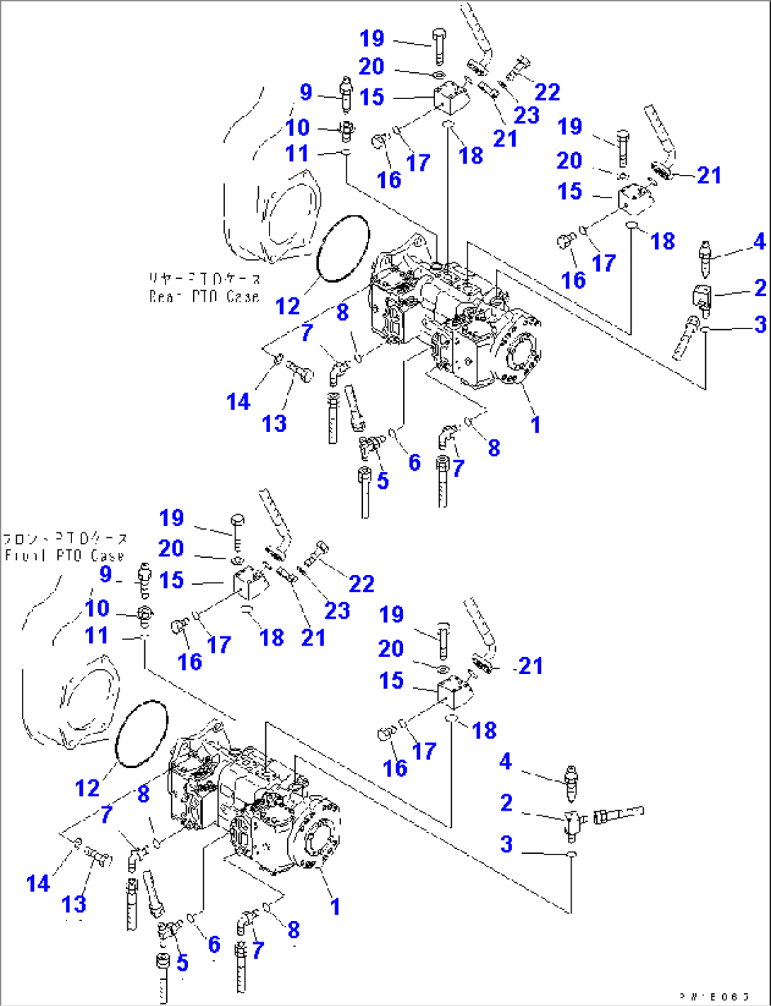 MAIN PUMP (WITHOUT TVC VALVE)(#11002-)
