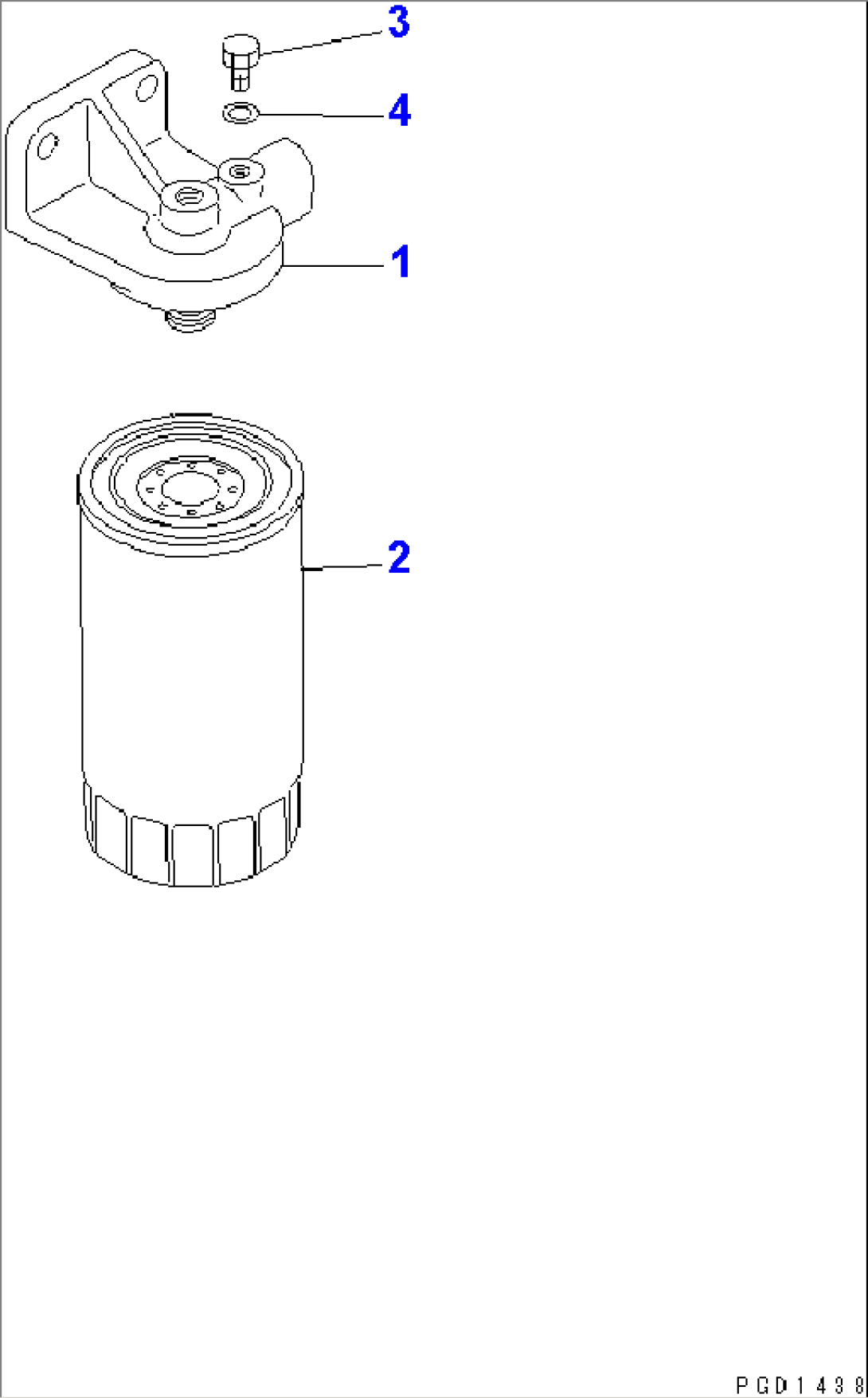 PRE-FUEL FILTER(#26201318-26252547)