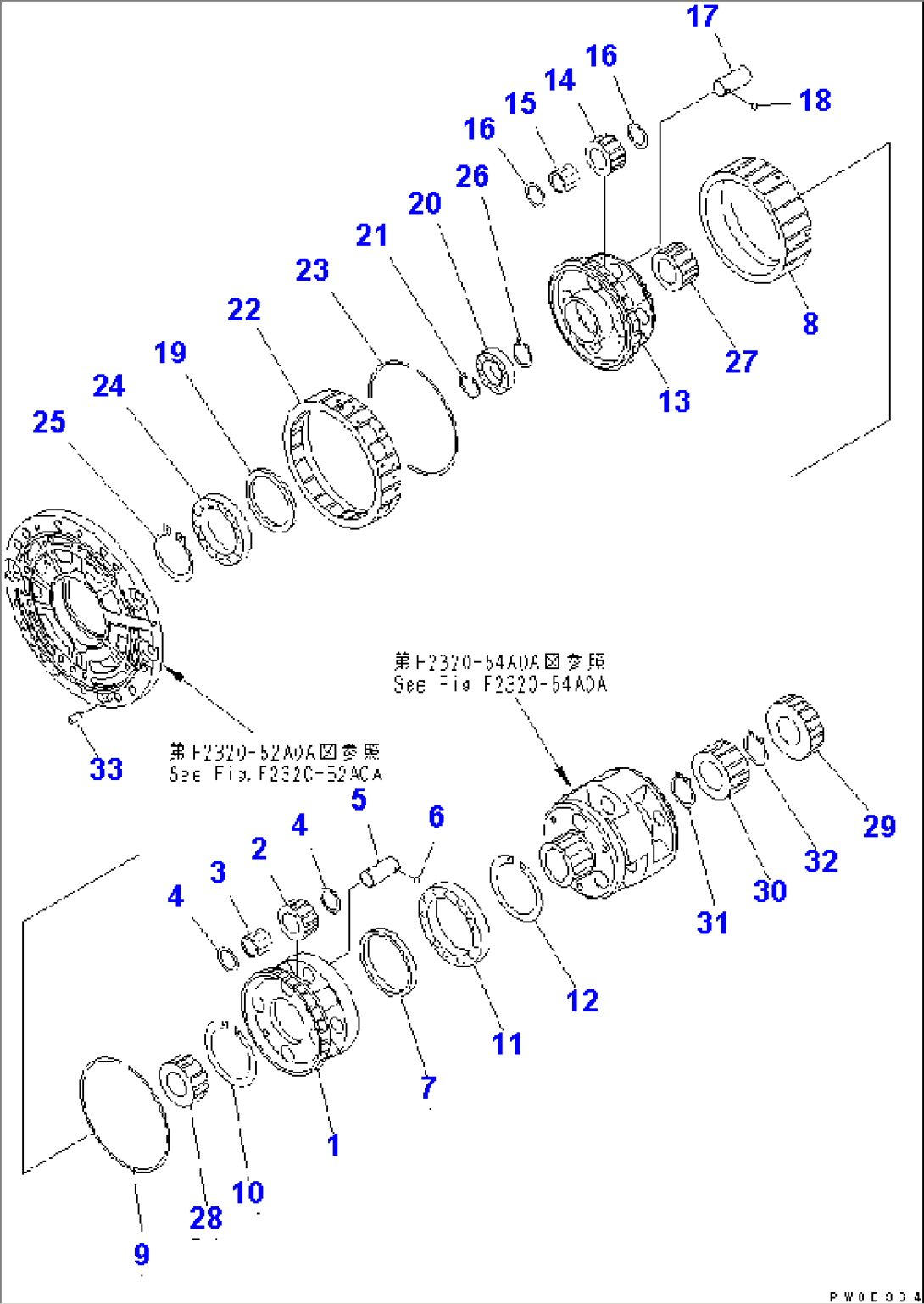 TRANSMISSION (CARRIER) (1/2)(#65001-)