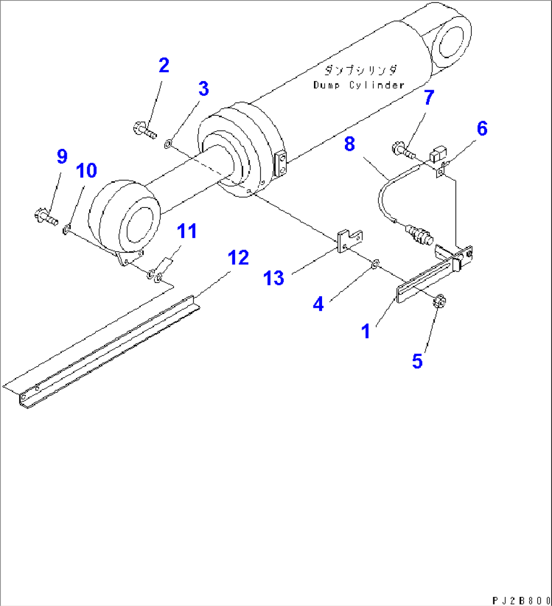 BUCKET POSITIONER(#52001-)