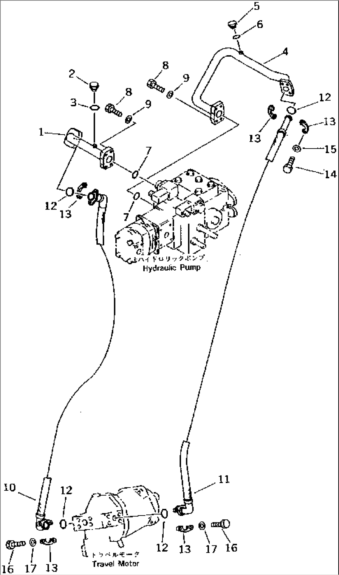HST PIPING (MAIN LINE)(#10001-13800)