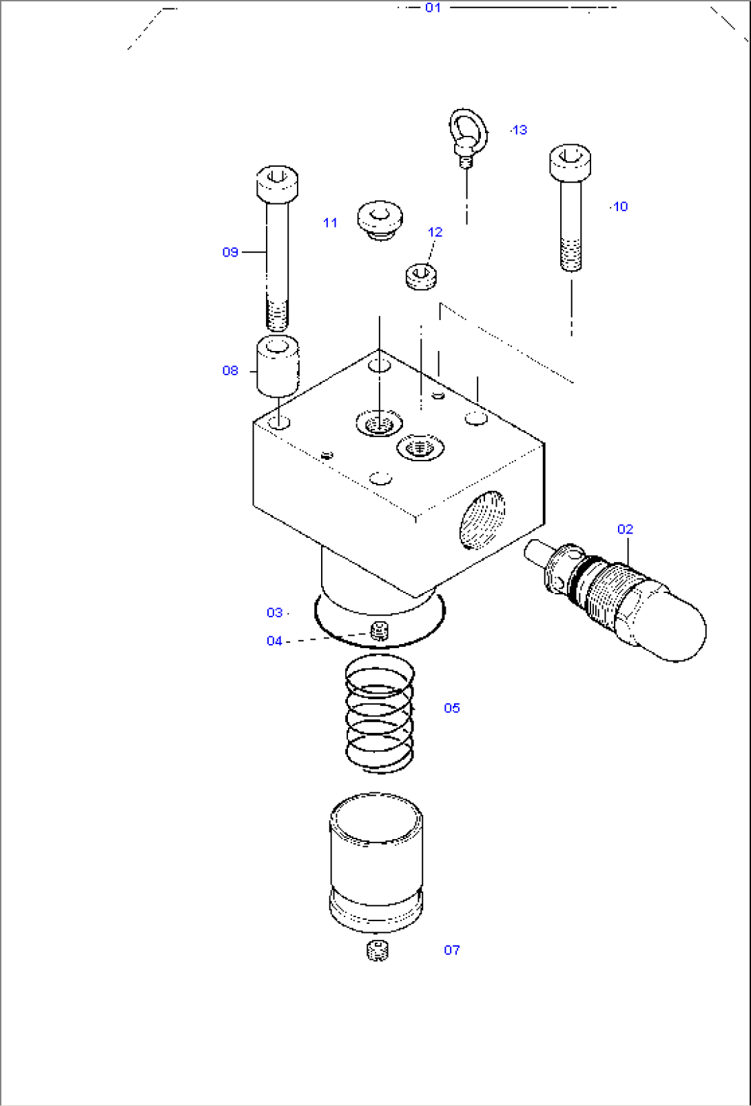 Pressure Relief Valve, Pre-Controlled