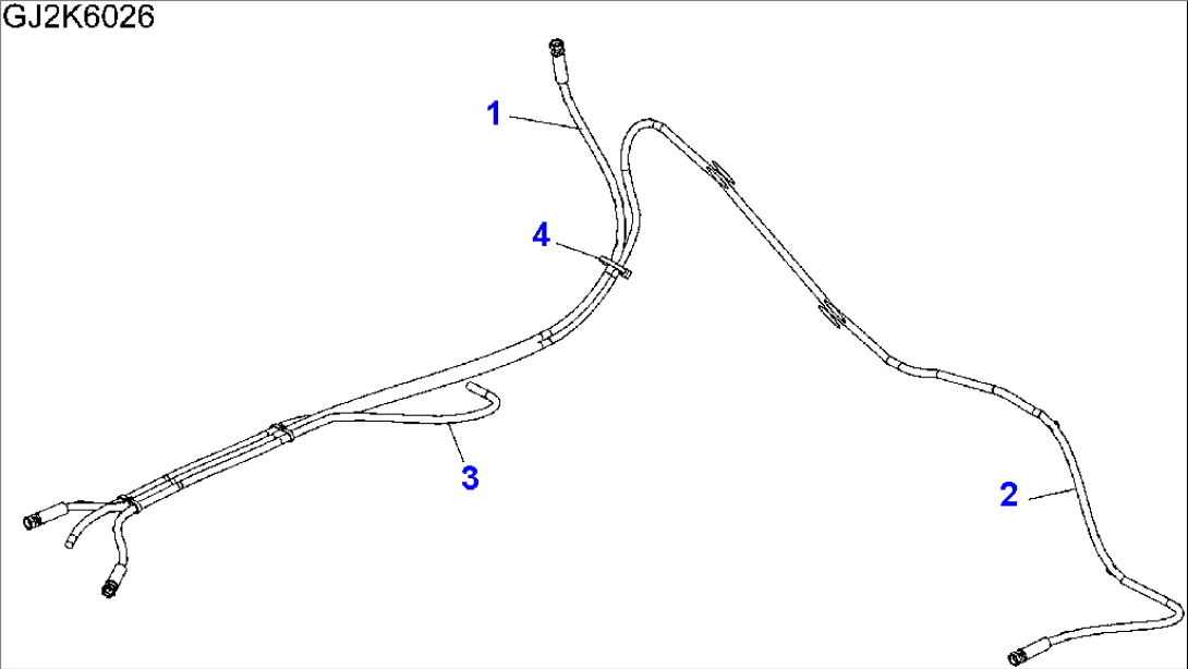 FUEL LINE (HOSE ASSEMBLY - INNER PARTS)