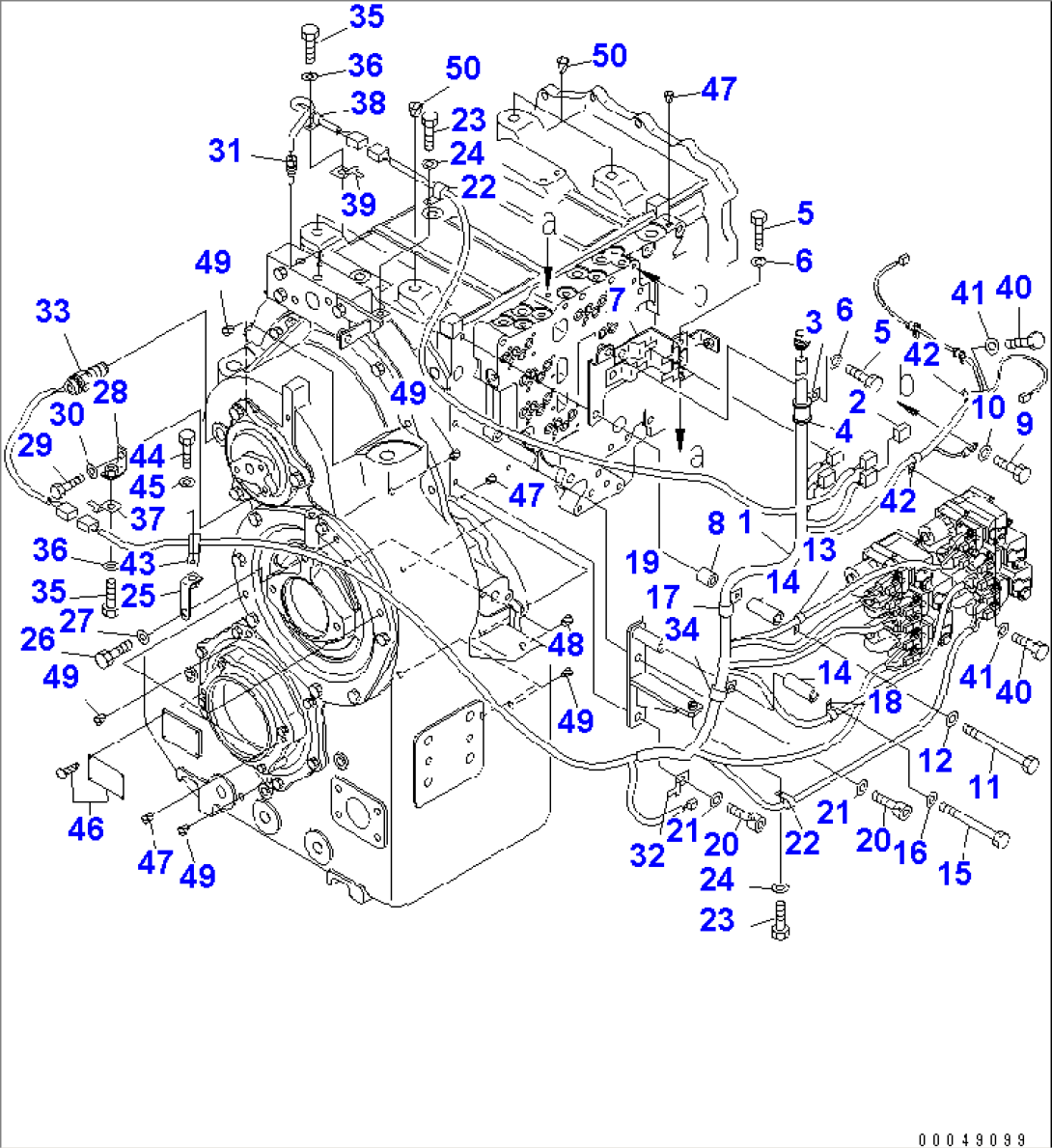 TRANSMISSION (HARNESS) (WITH LOCK-UP)(#55001-)