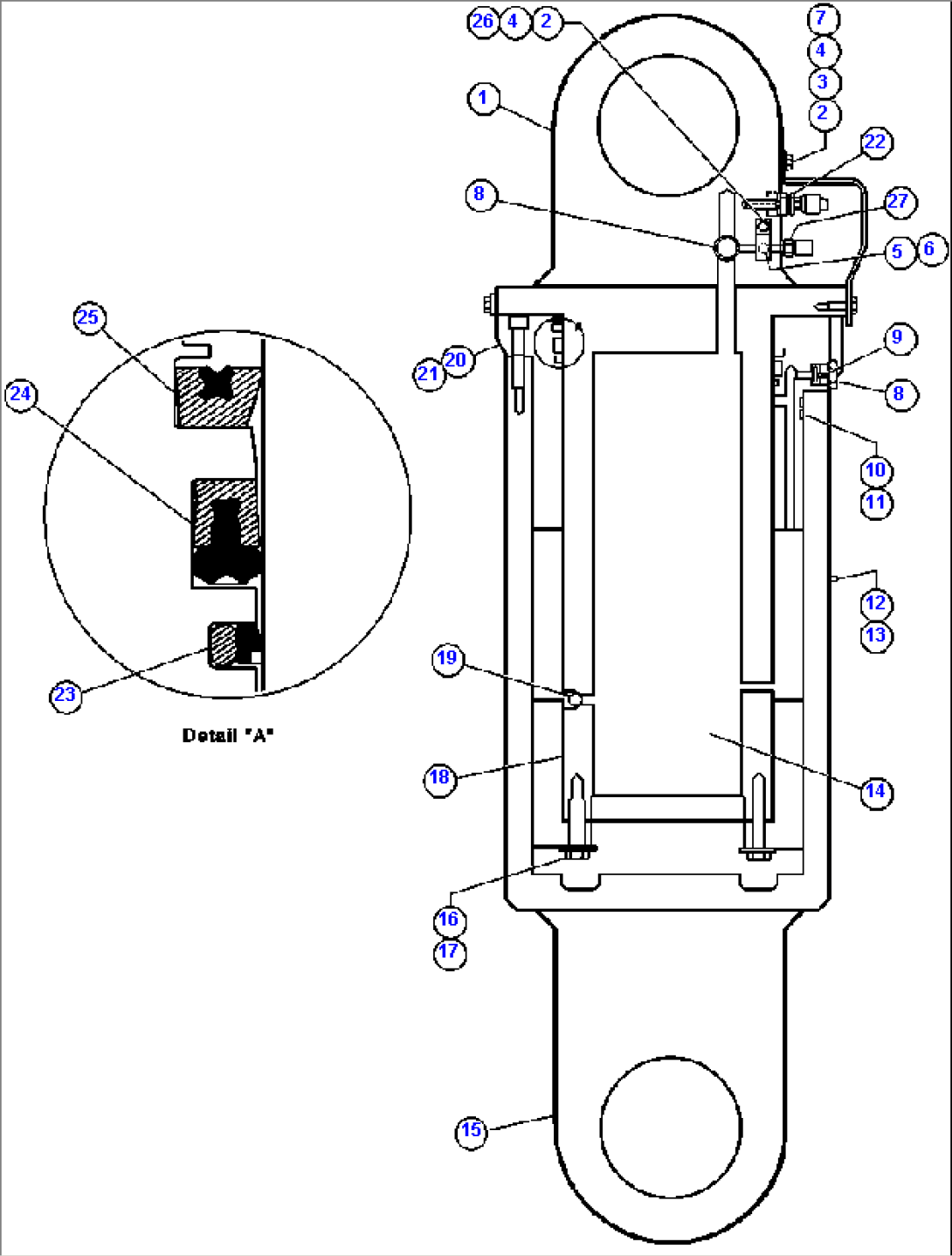 REAR SUSPENSION ASSEMBLY (EF8359)