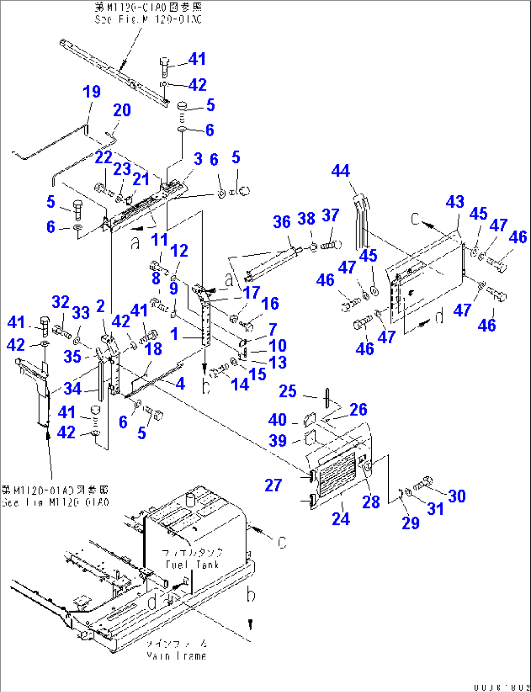 RIGHT SIDE DOOR (MACHINE CAB)(#1001-)