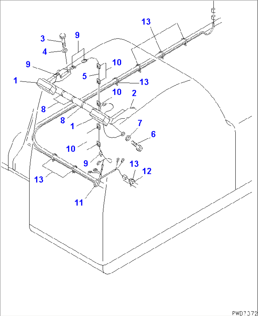 ADDITIONAL WORK LAMP(#89347-)