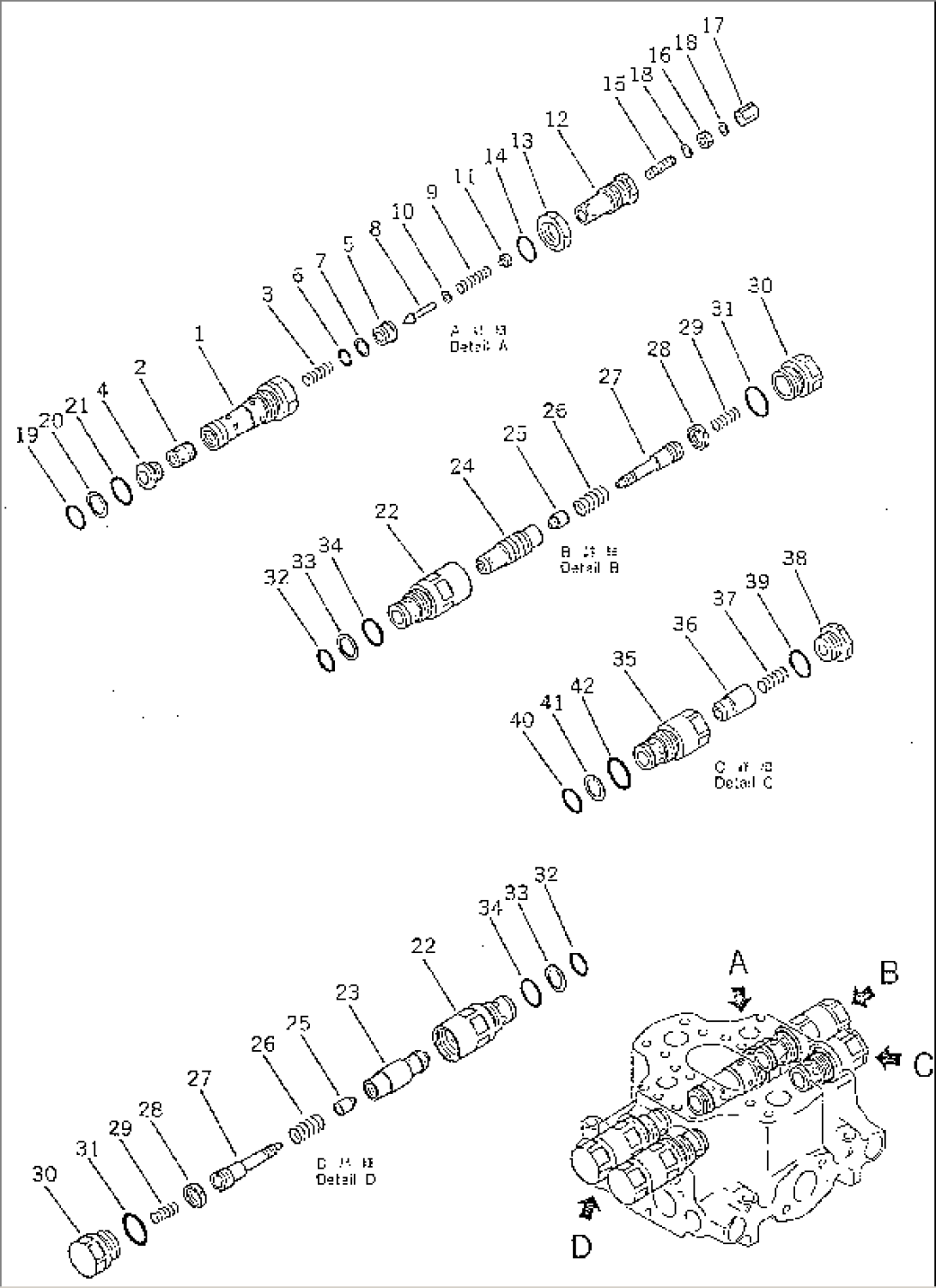 HYDRALIC CONTROL VALVE (3/3)