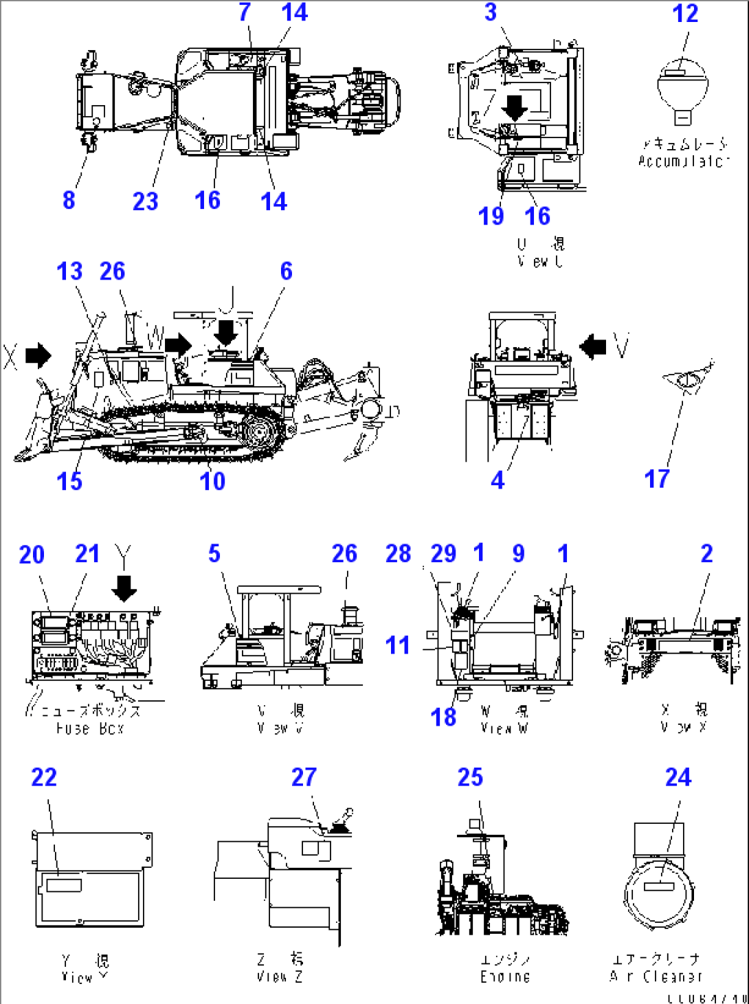 MARKS AND PLATES (PERSIAN) (WITHOUT CAB)(#85025-)
