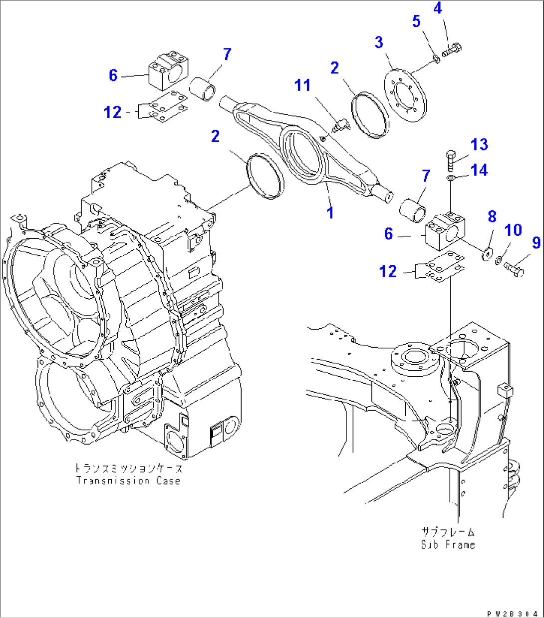 TRANSMISSION MOUNTING