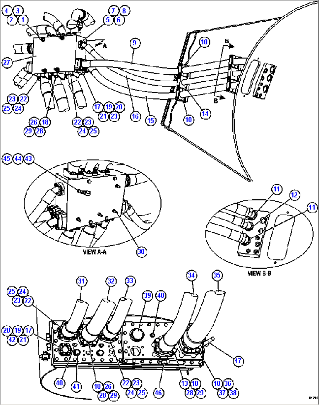 BRAKE COOLING PIPING 1/3