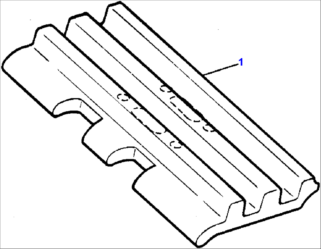 TRACK SHOES - OFFSET BOLT PATTERN