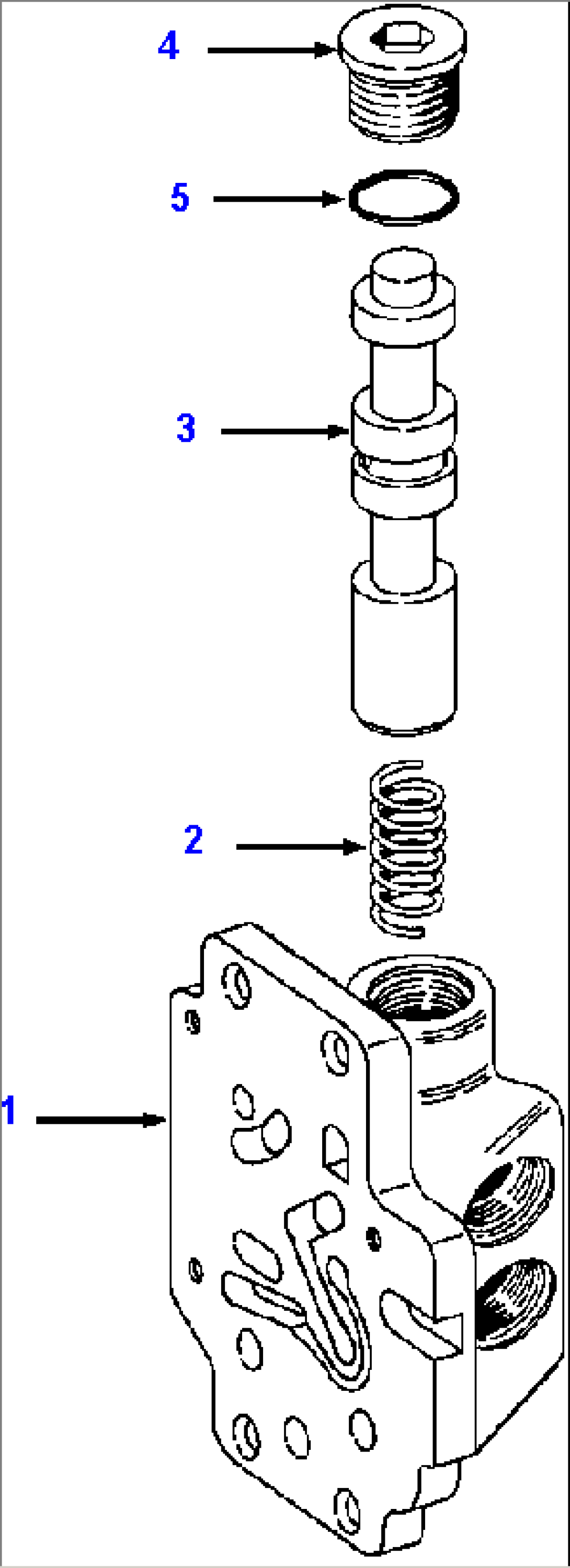 FIG. F2300-23A0 STEERING MANIFOLD
