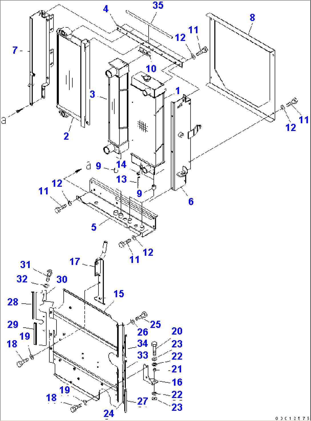 RADIATOR (SUPER SILENT SPEC.)