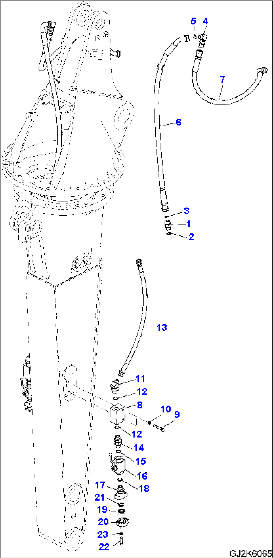 ROTATING ARM (ARM PIPING)