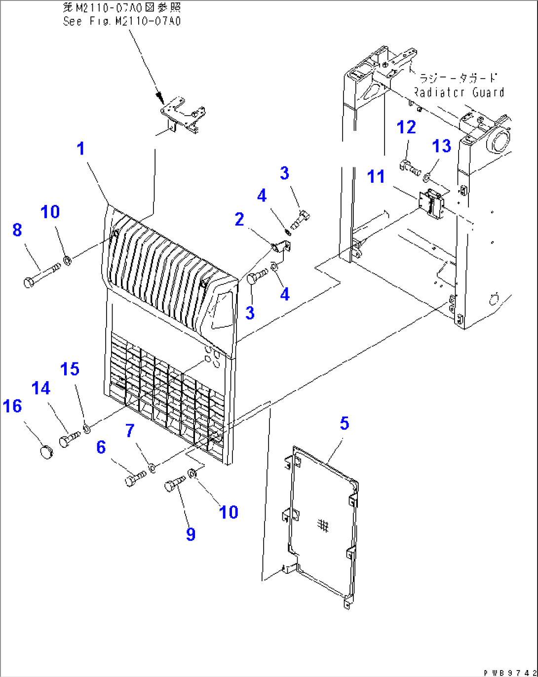 RADIATOR MASK(#70001-75999)