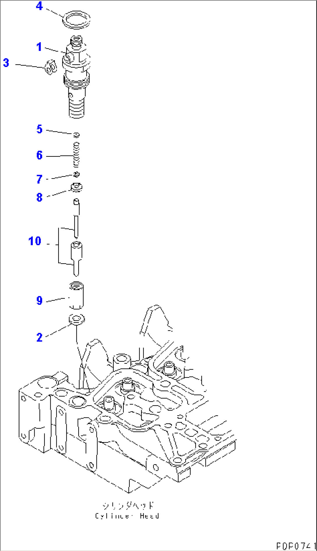 INJECTION NOZZLE(#21295204-)
