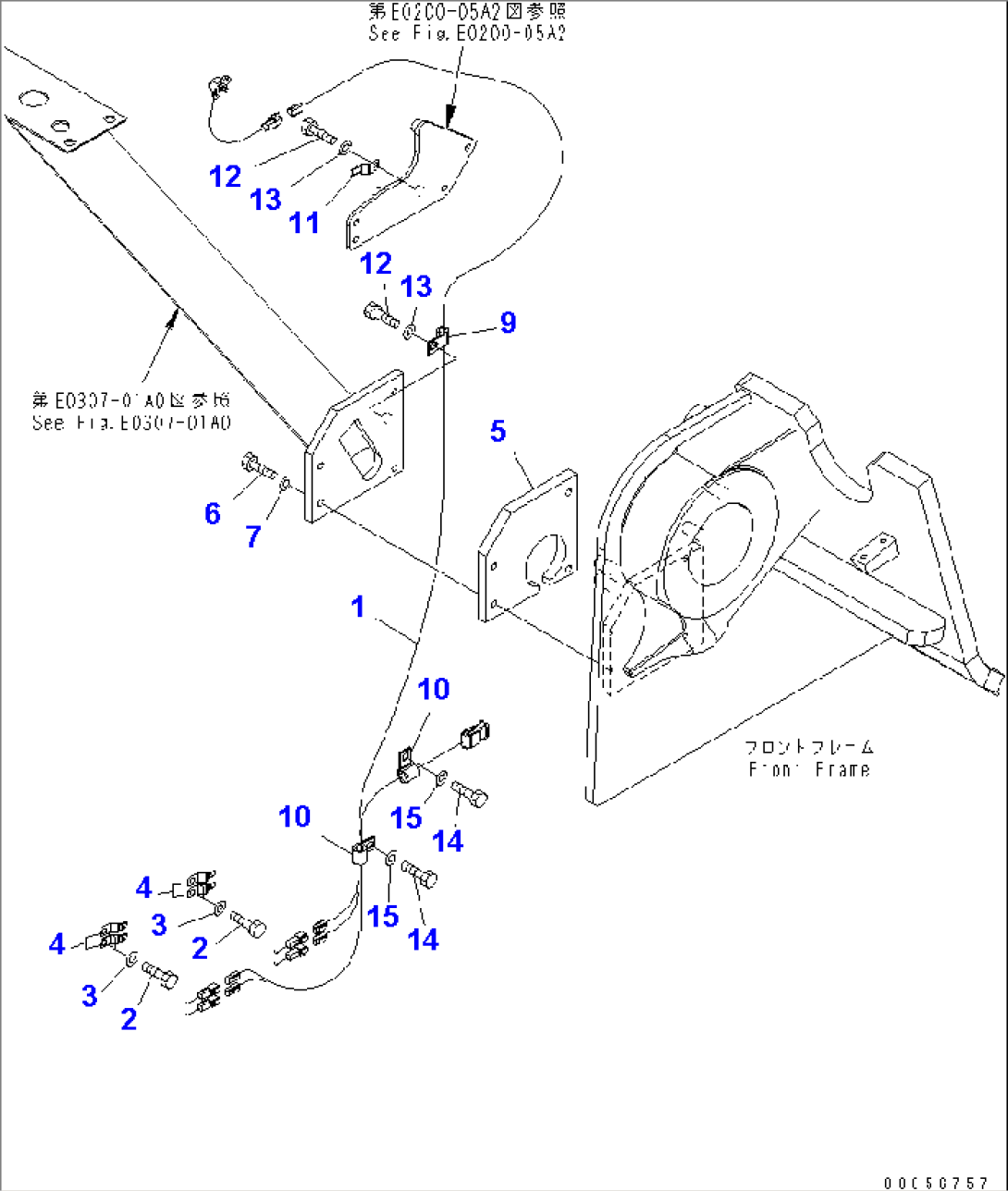 REMOTE POSITIONER HARNESS(#60001-)