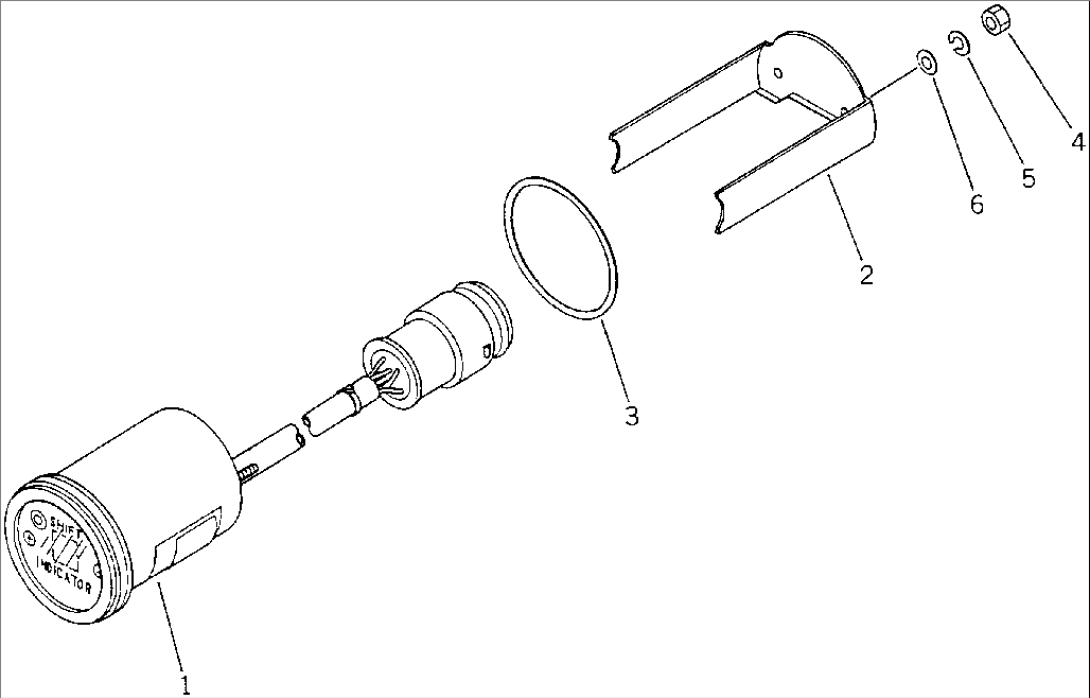 SHIFT INDICATOR (FOR AUTOMATIC)