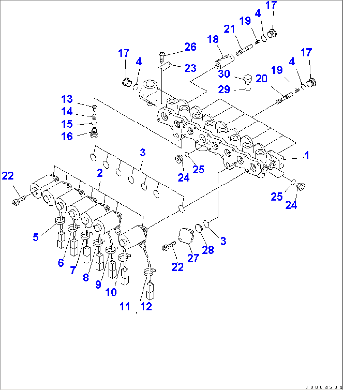 SOLENOID VALVE (INNER PARTS)