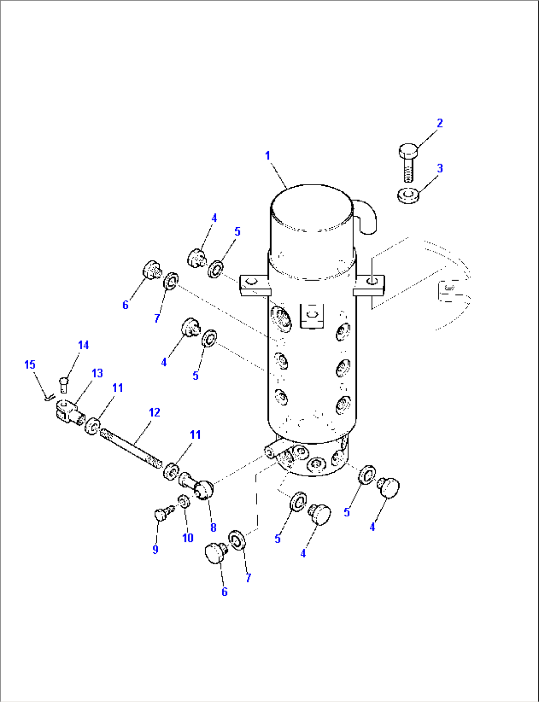 SWIVEL JOINT (MOUNTING PARTS)