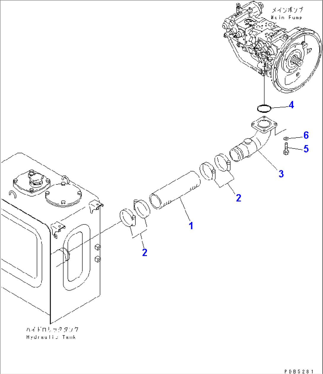 MAIN PIPING (SUCTION LINE)