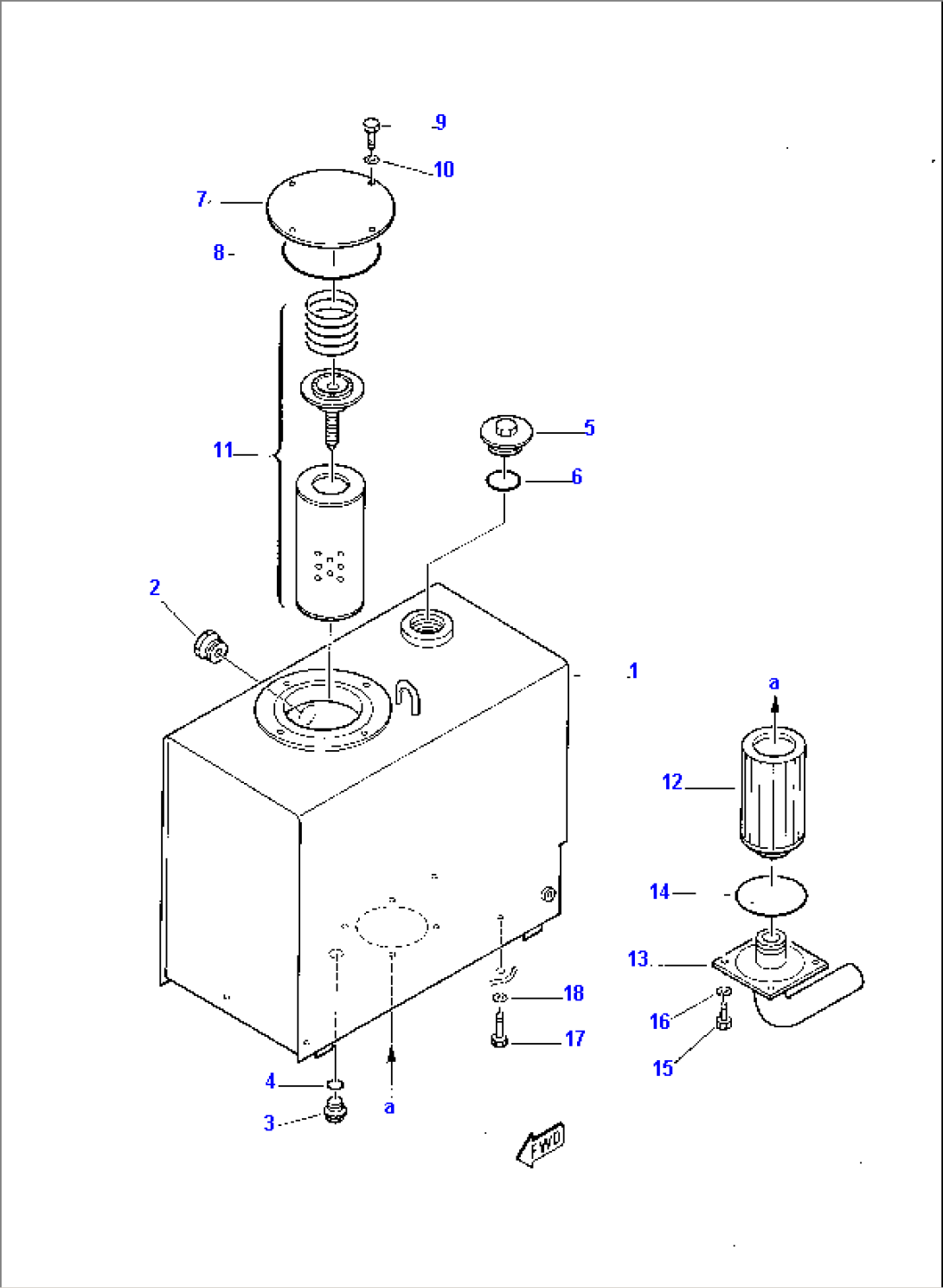 HYDRAULIC TANK