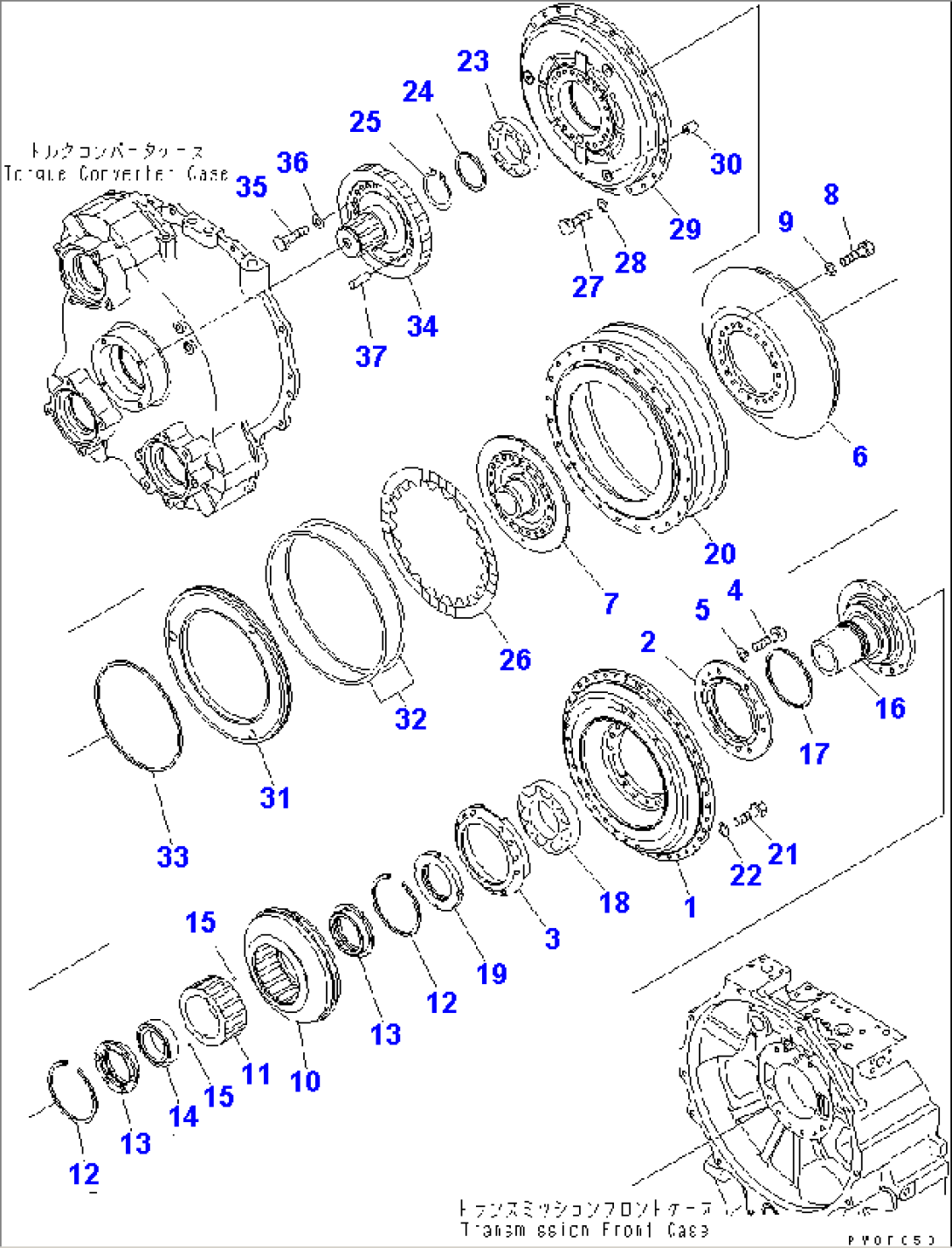TORQUE CONVERTER(#2001-)