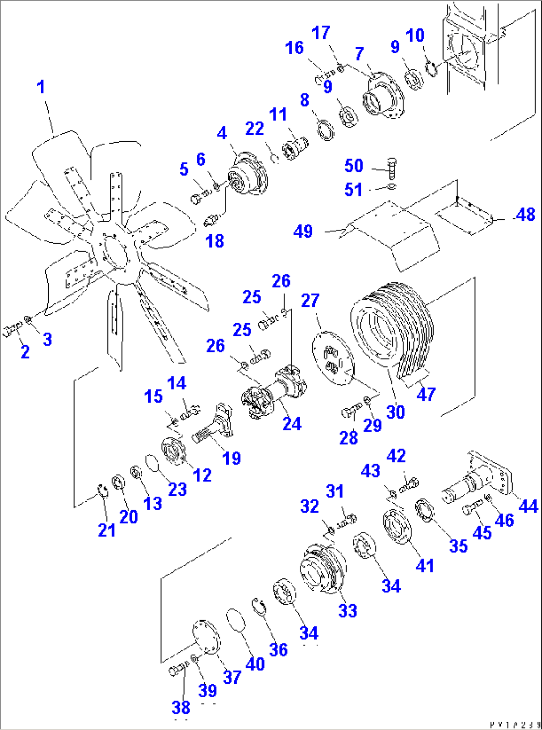 COOLING FAN (1/2)