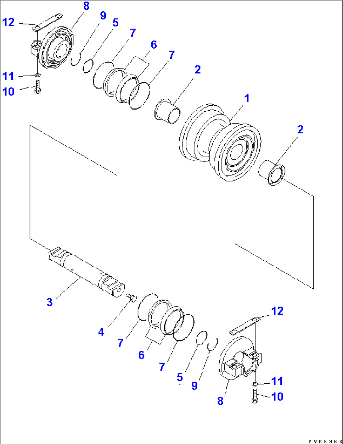 TRACK ROLLER (SINGLE)