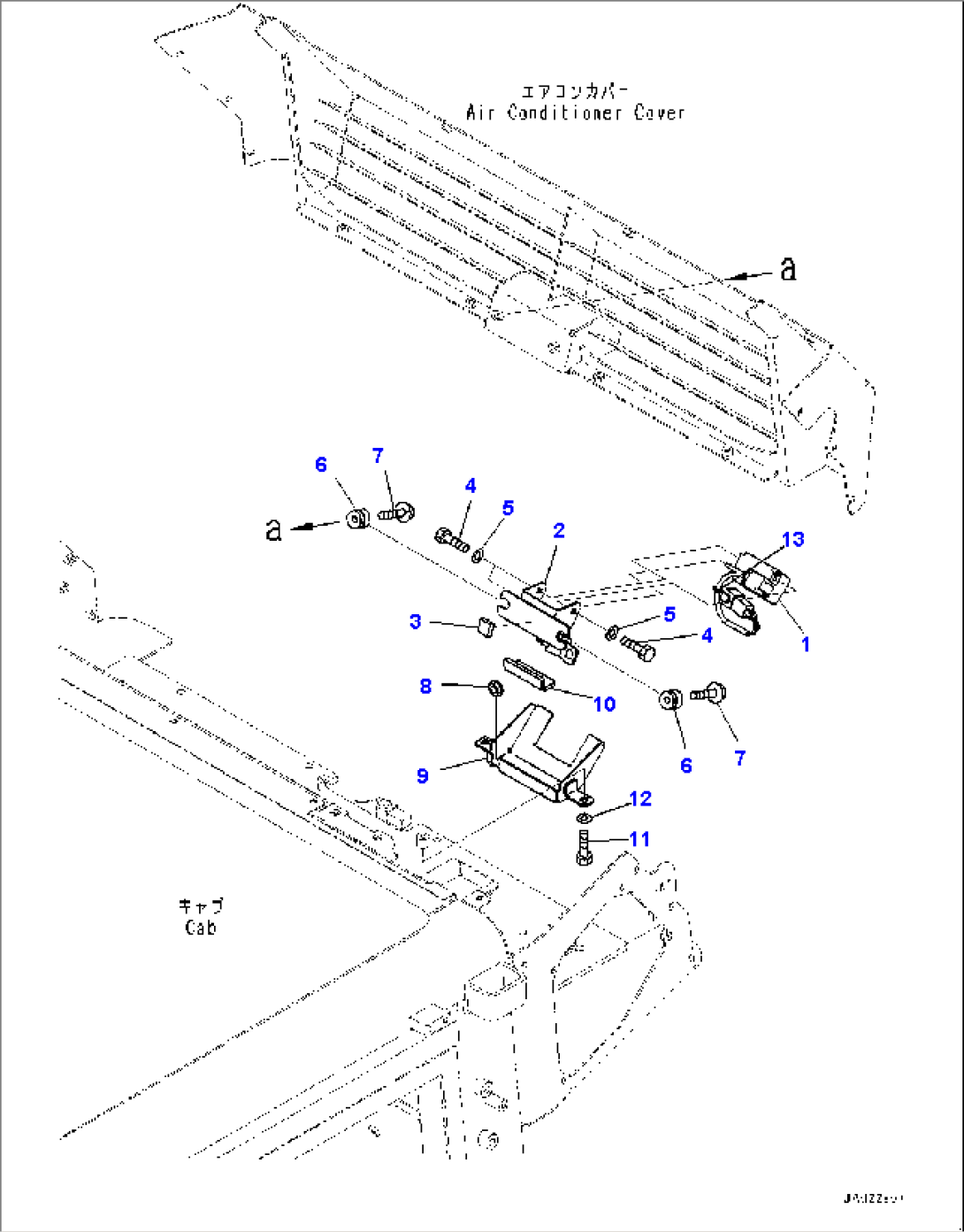 Cab, Working Lamp (#85001-)