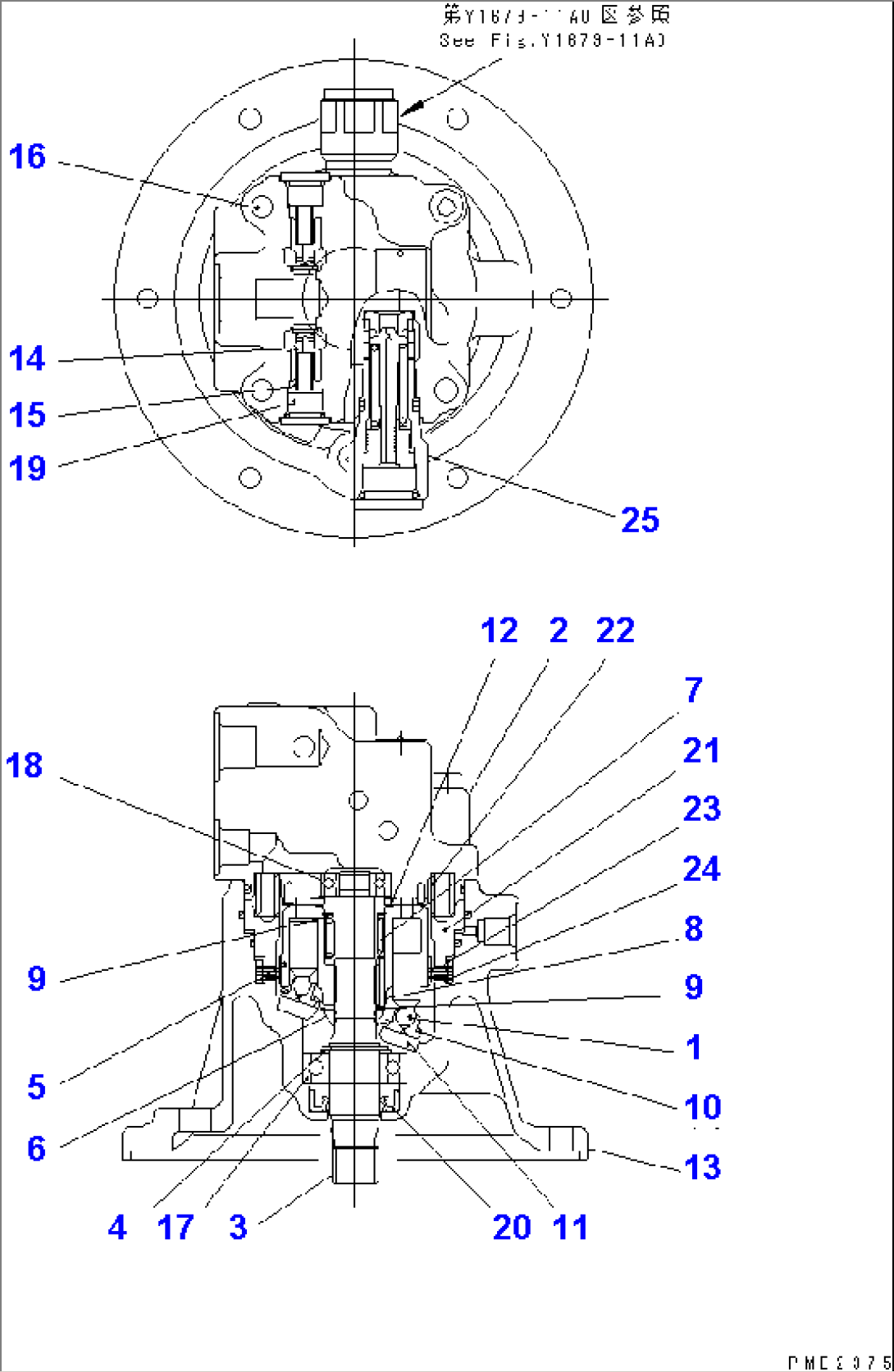 SWING MOTOR (MOTOR)