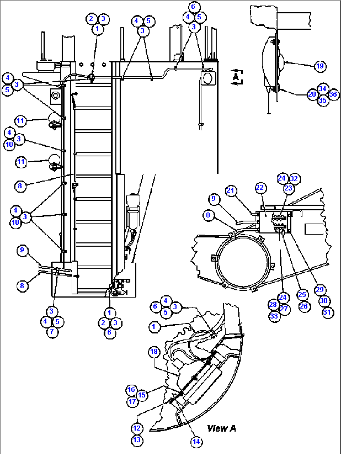 LEFT UPRIGHT ELECTRICAL GROUP