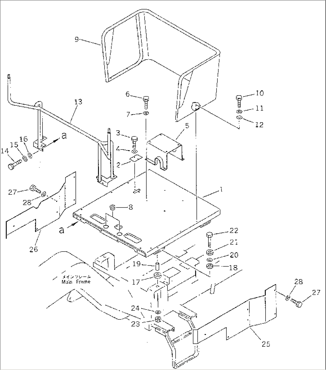 OPERATORS COMPARTMENT(#12002-)