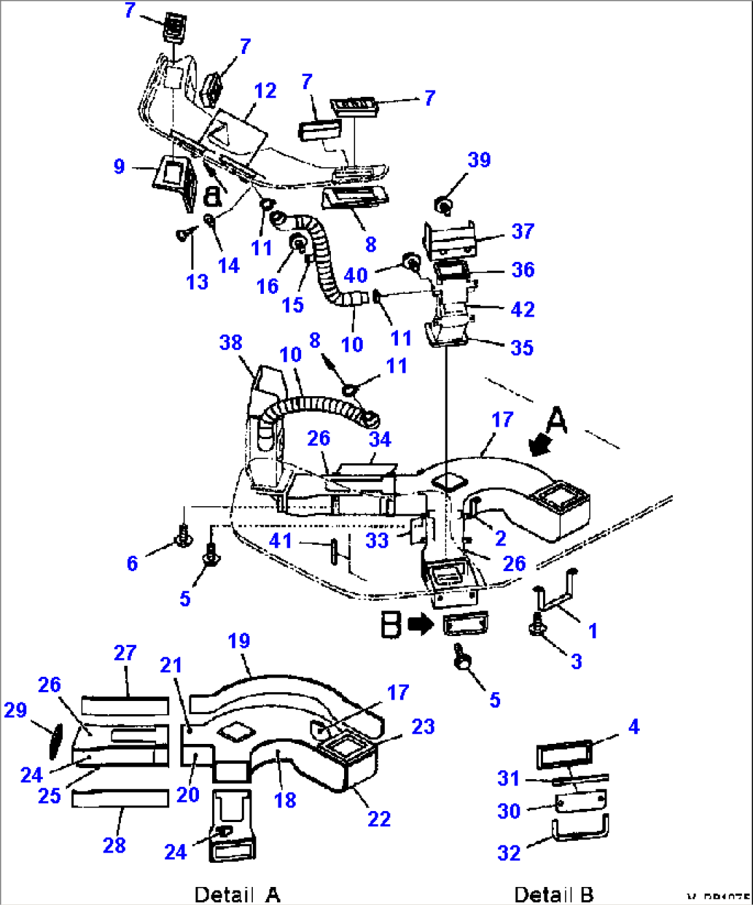 K0712-01A0 AIR CONDITIONER AND DUCT