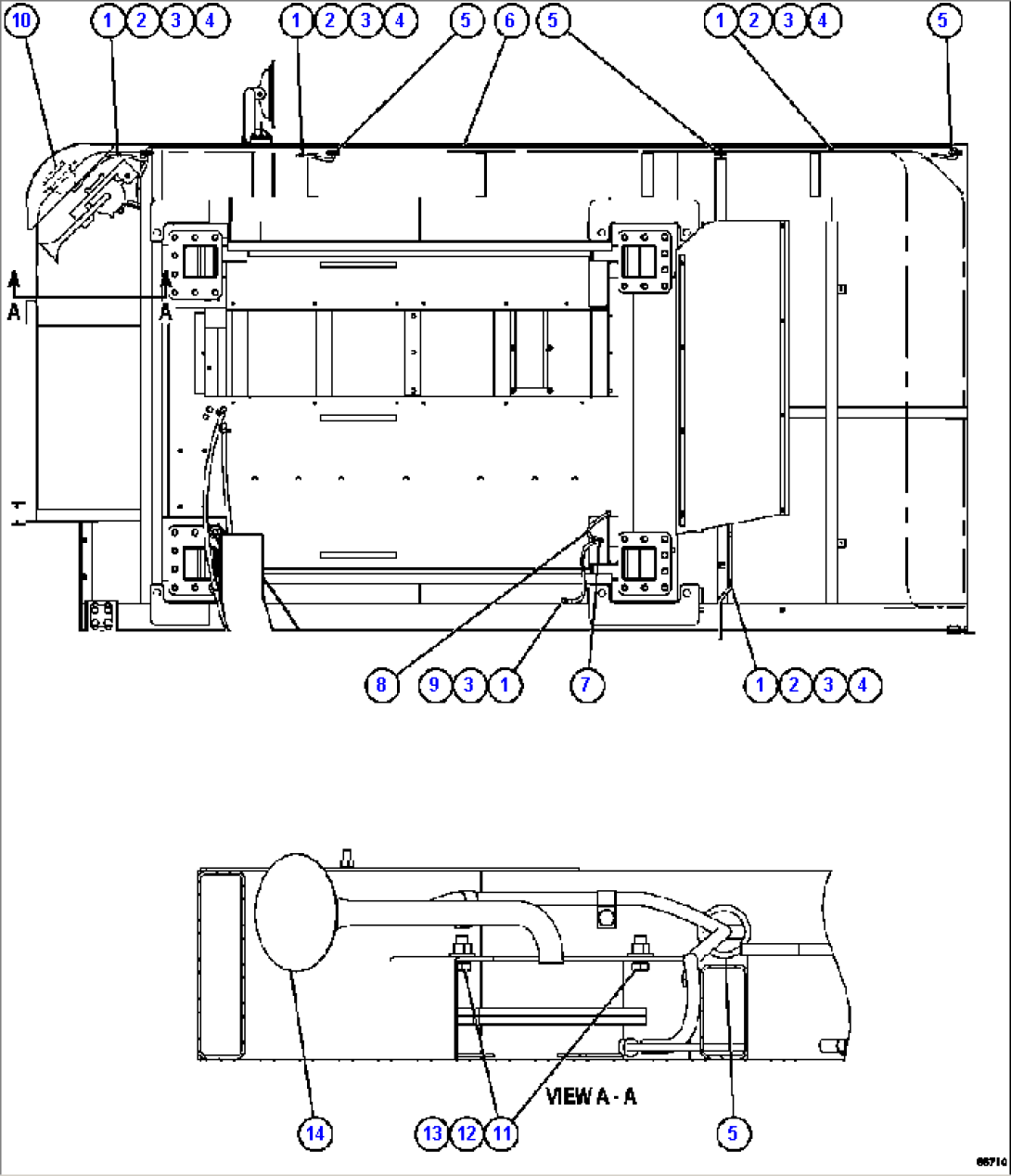 LH DECK WIRING