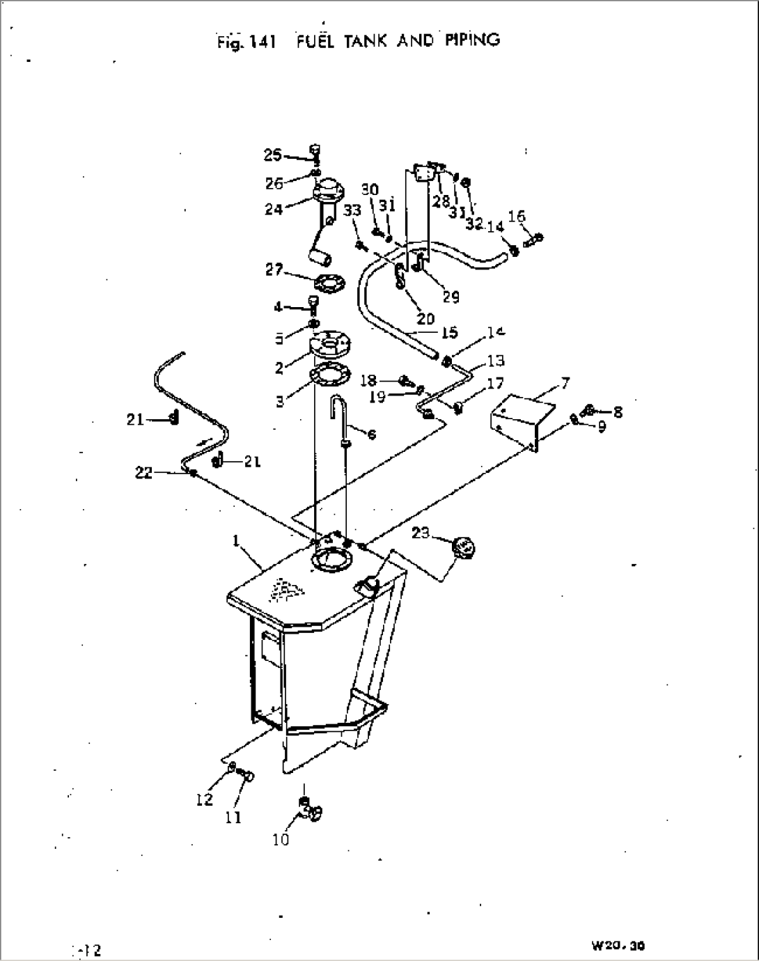 FUEL TANK AND PIPING