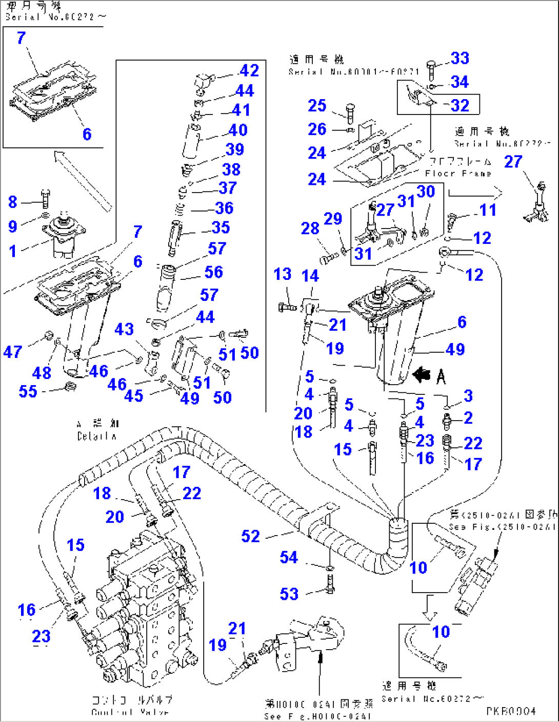 BLADE CONTROL¤ TILT AND PITCH DOZER(#60001-60478)