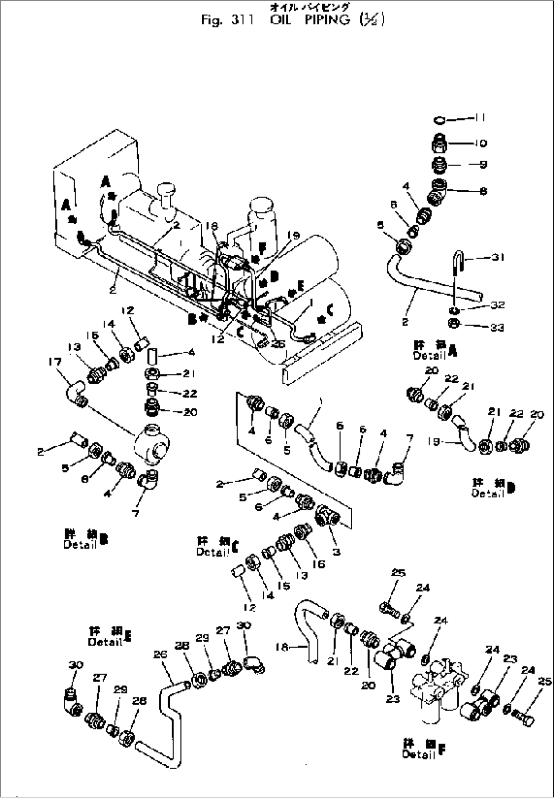 OIL PIPING (1/2)