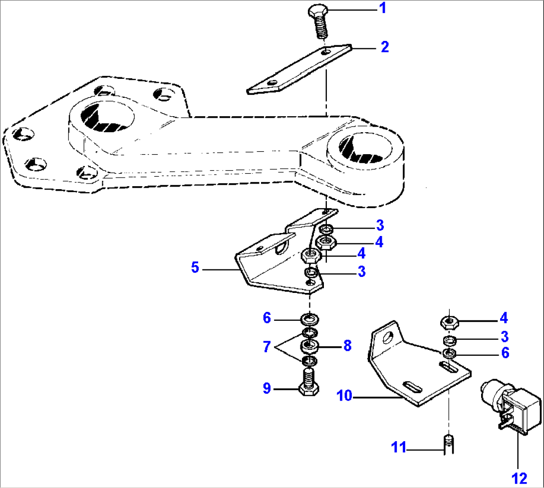 REAR STEER INDICATOR SWITCH CLARK AXLE