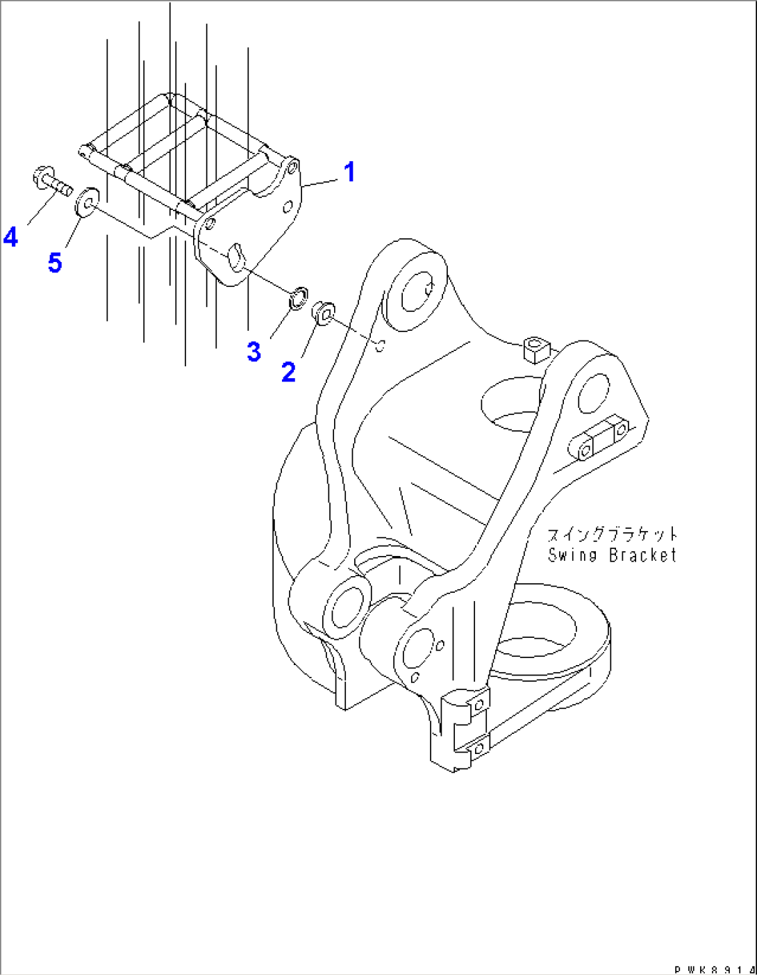 BOOM (HOSE GUIDE) (FOR ATTACHIMENT) (EXCEPT JAPAN)(#1001-5500)