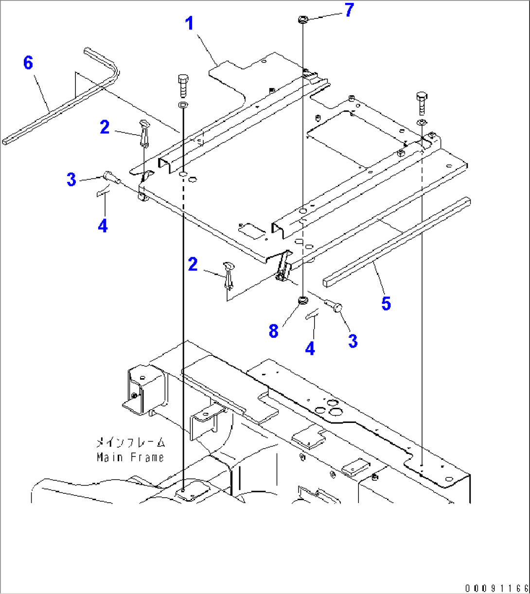 BATTERY (REAR HOOD) (FOR ABS AND DISCONNECT SWITCH)(#10720-)