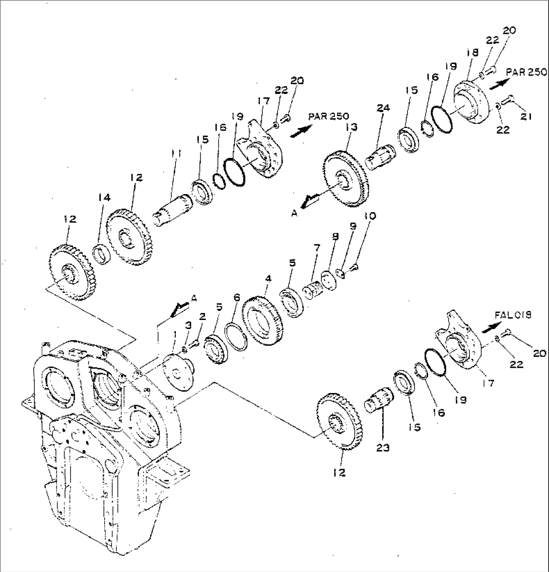 PTO GEAR(#1002-1054)