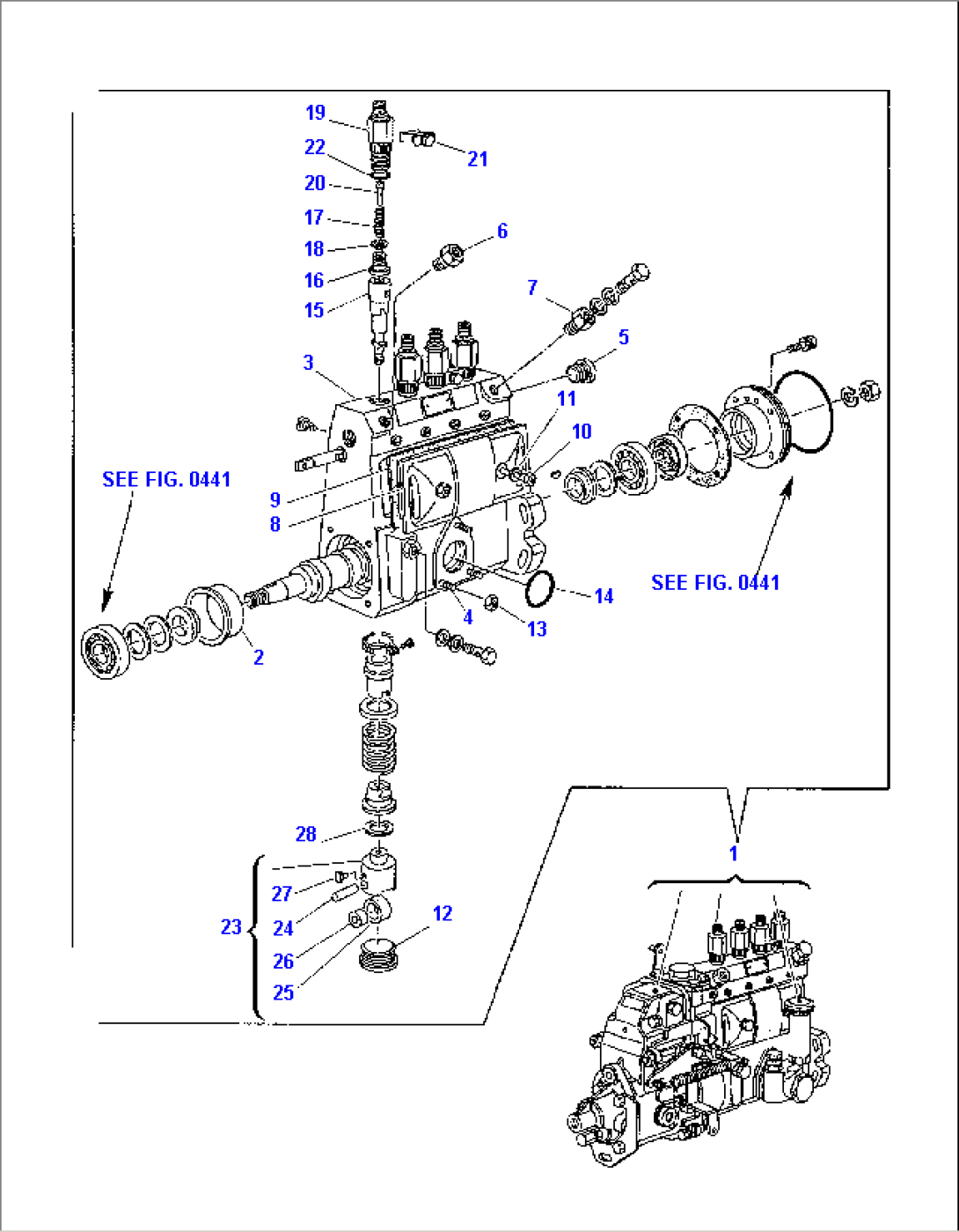 FUEL INJECTION PUMP (1/2)
