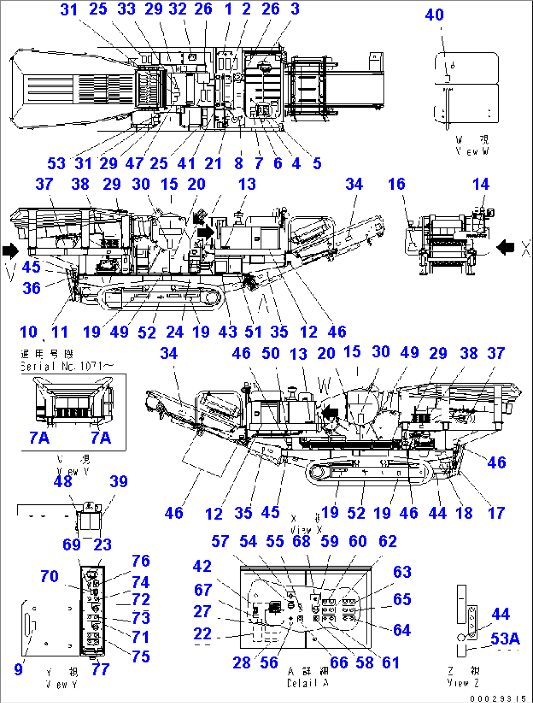 MARK AND PLATES (SPANISH)(#1068-1080)