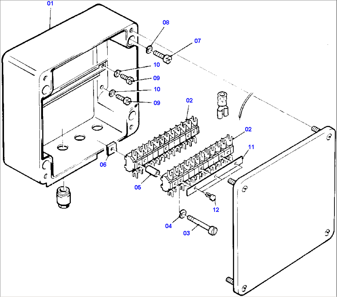 Clamping Box at Oil Tank